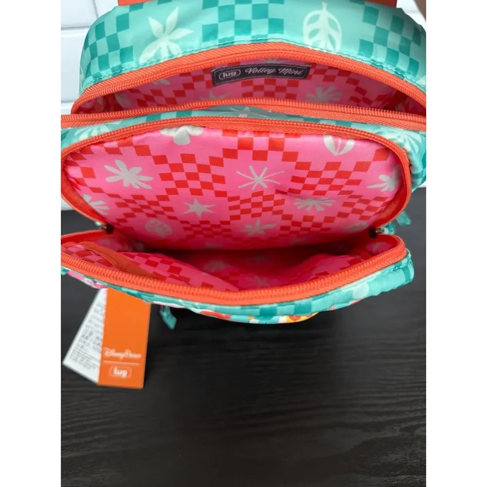 Disney Parks x Lug "It’s a Small World" Volley Mini Backpack - Green - NWT - Picture 5 of 6